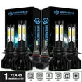 thumbnail image 1 of 6X LED Headlight Fog Light Bulb For 2003-2006 Silverado 1500 2500HD 3500HD, 1 of 12