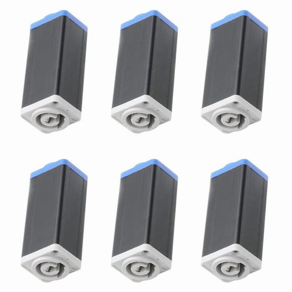 6X LED PowerCon AC Coupler Adapter Extender Connector High Quality Speakon Panel Mount Straight Adapter Blue to White