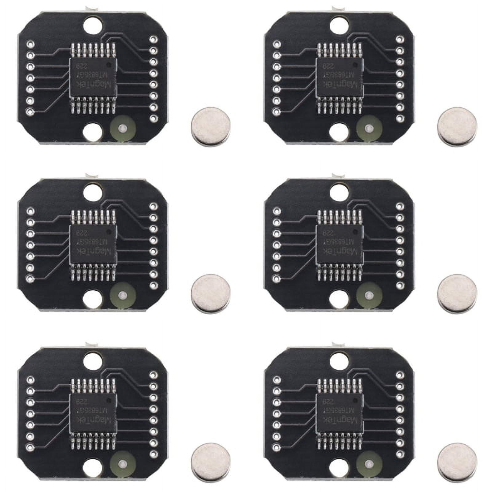 6X MT6835 Magnetic Encoder Module PWM/SPI Brushless Motor 21BIT Encoder ...