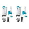 thumbnail image 1 of 6X Marine Double Toilet Accessories Set Outlet Valve Old Fashioned Single Drain Valve Water Tank Fittings, 1 of 8