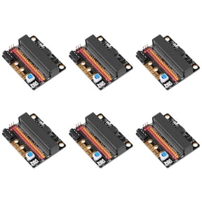 6X Micro-Bit Expansion Board IOBIT V2.0 Breakout Adapter Shield with Buzzer for Kids'S Python Graphics