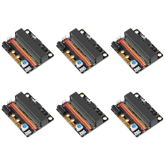 6X Micro-Bit Expansion Board IOBIT V2.0 Breakout Adapter Shield with Buzzer for Kids'S Python Graphics
