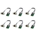 thumbnail image 1 of 6X Mini PCIE Network Card M.2 A+E to RTL8111F Gigabit Ethernet Card Single Port RJ45 Ethernet Network Card, 1 of 6