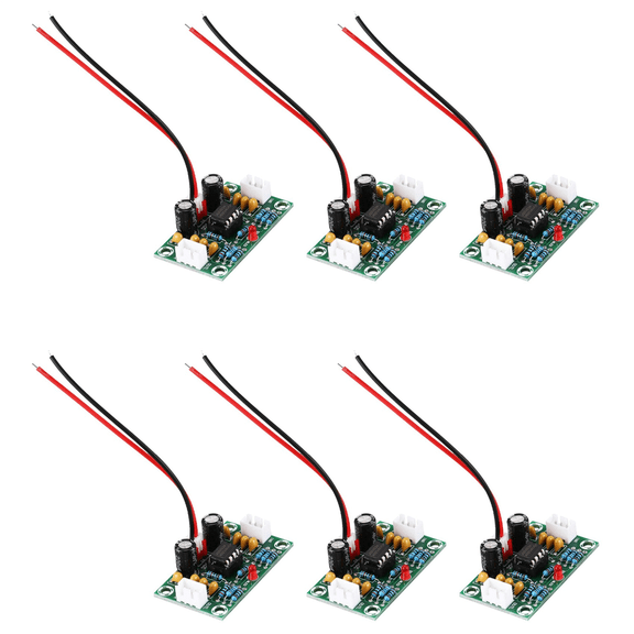 6X Mini Preamp Op Amp Module Amplifier Dual Channel NE5532 Preamplifier Tone Board 5 Wide Voltage 12-30V