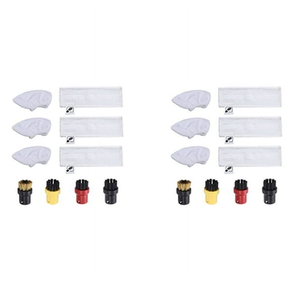 6X Mop Cloth for Easyfix SC2 SC3 SC4 SC5 Cleaner Microfibre Floor Clothes Pads Copper Brushes