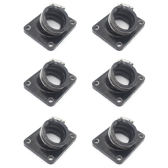 6X Motorcycle Carburetor Interface Adapter Intake Manifold for AG100 DT100 DT125 MX100 RT100
