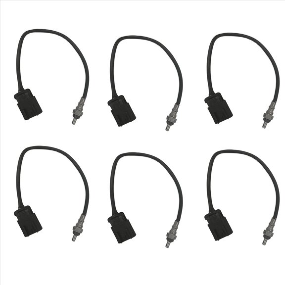 6X Oxygen Sensor Probe O2 Motor Oxygen Sensor for Gas Sensor BN251 TNT25 TNT250 / BN TNT 25 250 251,6 x oxygen sensor,Black