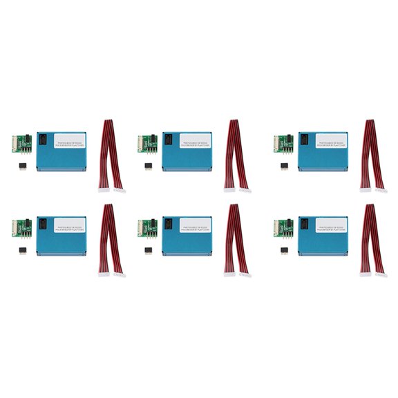 6X PM2.5 DUST SENSOR PMS7003 / G7 Thin Shape Digital PM2.5 Sensor (Inculd Transfer Board + Cable)