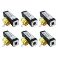thumbnail image 1 of 6X POE 1000M Network Protector POE 1000M Monitor Camera Surge Protector RJ45 Gigabit Ethernet Protection Device Arrester, 1 of 6
