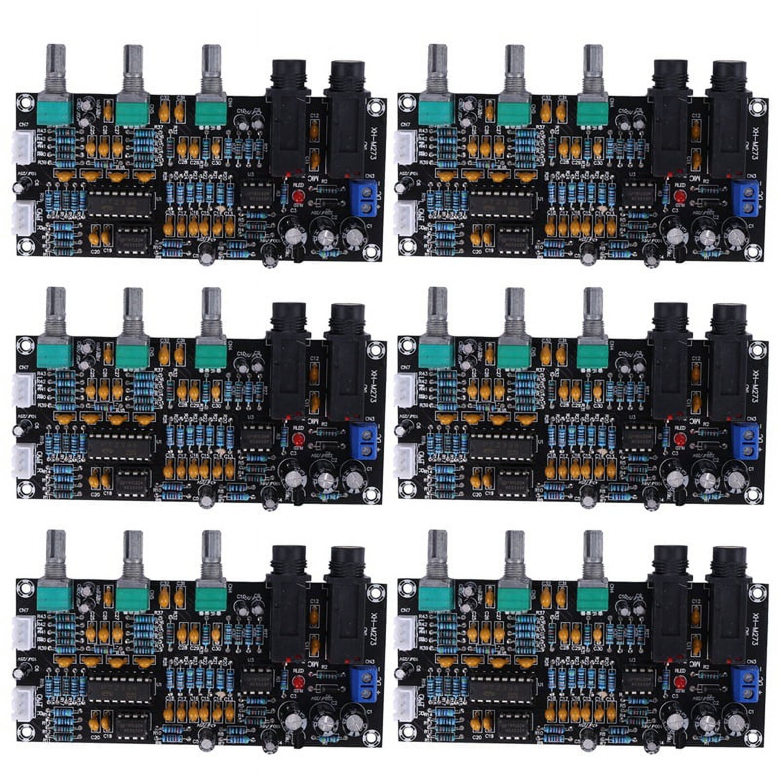 6X PT2399 Digital Microphone Amplifier Board Reverberation Karaoke