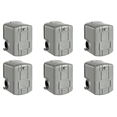 thumbnail image 1 of 6X Pressure Switch for Well Pump, 40-60 Psi Water Adjustable Differential, 1/4 Inch Female NPT, 1 of 6
