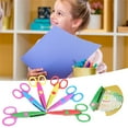 thumbnail image 1 of 6X Random Decorative Border Scissors Scallop Wavy Pinking Paper Shears DIY, 1 of 7