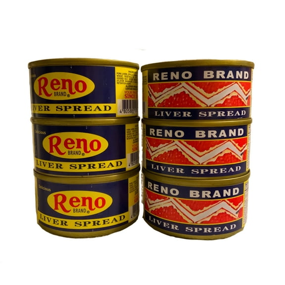 6X Reno Liver Spread 85 Grams PRODUCT OF The Philippines
