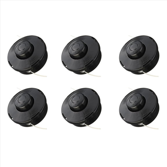 6X Replacement Petrol Trimmer Head Strimmer Bump Feed Line Spool Brush Cutter Grass
