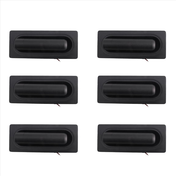 6X Room Led Lamp Headboard Wall Light Sconce Bed Side Reading Light Recessed Automatic Switch Wall Lamps,Black,6 x wall lamp,Black