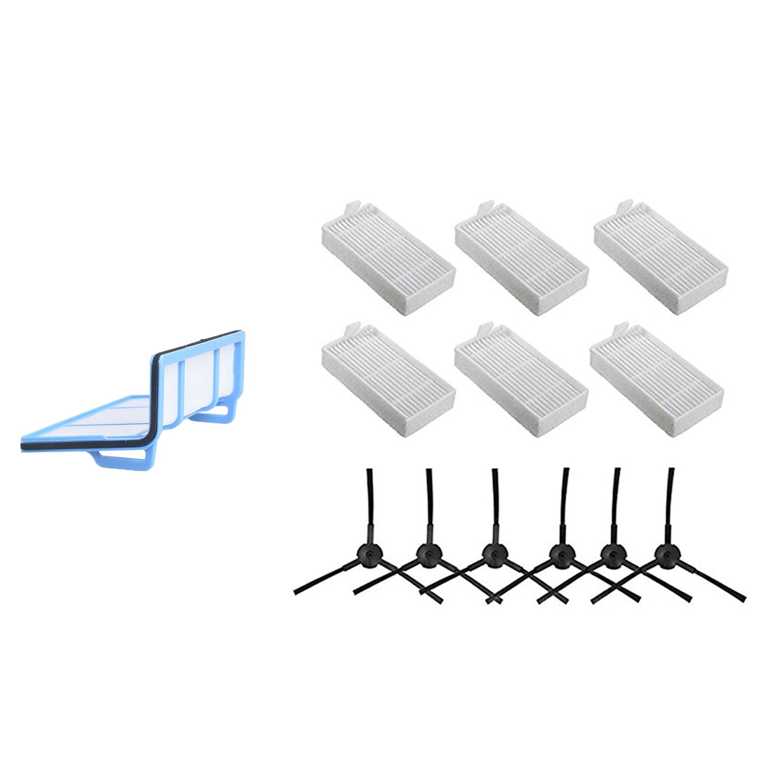Compatibile Con Filtro Hepa IL-ife V5 V5s V3 V3S V5S V50 Pro V55 X5 Robot Aspirapolvere Accessori Pezzi di Ricambio di Consumabili di Ricambio (Color : JHS