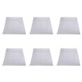 thumbnail image 1 of 6X Silver Reflective Fabric Sew on Cloth Material Highlight Chemical Fiber 39.4inch, 1 of 8