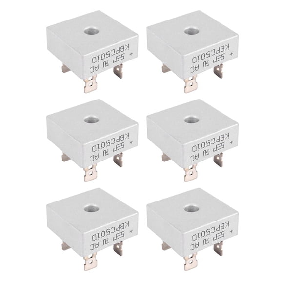 6X Single Phase Diode Bridge Rectifier 50A 1000V KBPC5010 New