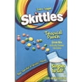 thumbnail image 1 of Skittles Tropical Punch Zero Sugar Powder Drink Mix Sticks, Singles To Go, Low Calorie, 6 Packets, 0.54 oz, 1 of 6