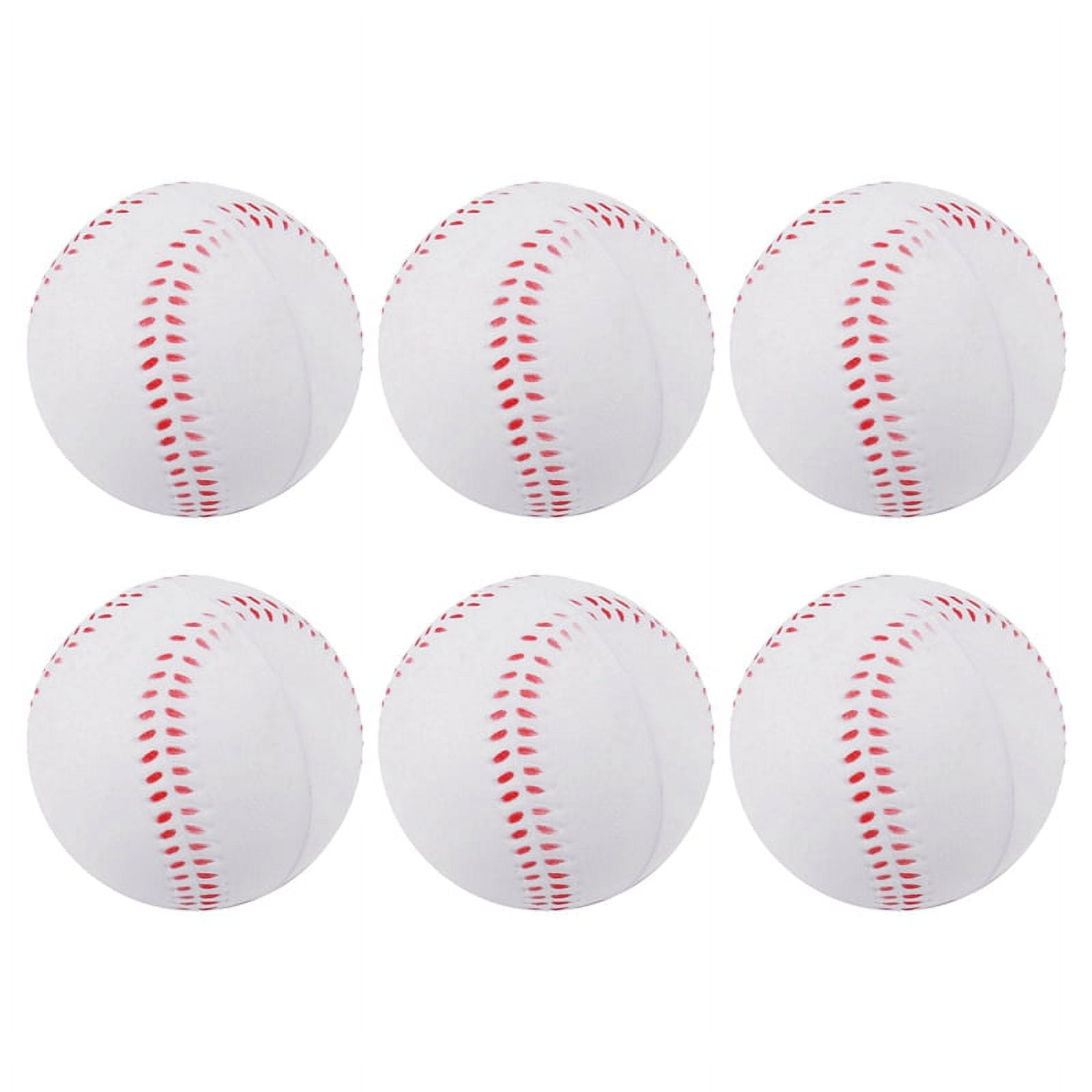 6X Sport Baseball Reduced Impact Baseball 10Inch Youth Soft Ball for Game Competition Pitching Catching Training