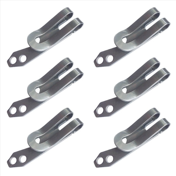 6X Stainless Steel EDC Multifunction Tool Belt Key Chain Clip Bottle Opener,6x Stainless steel EDC multi-function Tool Clip