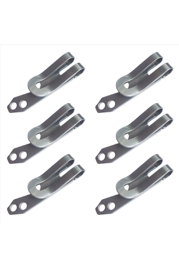 6X Stainless Steel EDC Multifunction Tool Belt Key Chain Clip Bottle Opener,6x Stainless steel EDC multi-function Tool Clip