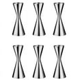 thumbnail image 1 of 6X Stainless Steel Measure Cup Double Bar Wine Cocktail Shaker Jigger 60Ml, 1 of 3