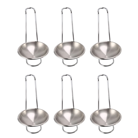 6X Stainless Steel Spoon Rest Holder,Long Handle Vertical Saving Soup Ladles Holders Ladle Rest Soup Ladle Holder