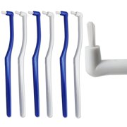 6X Super Slim Interspace Toothbrush  Interdental for Braces & Bridges