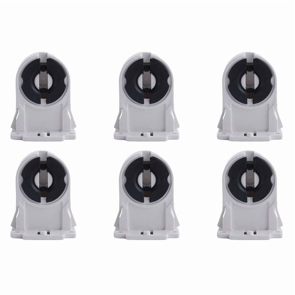 6X T8 Fluorescent Lighting Socket Lamp Holder