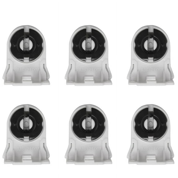 6X T8 Fluorescent Lighting Socket Lamp Holder
