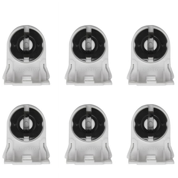 6X T8 Fluorescent Lighting Socket Lamp Holder
