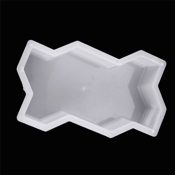 6X Three Waveform Garden Path Plastic Concrete Paving Brick Mold Diy Walkway Cement Brick Mold