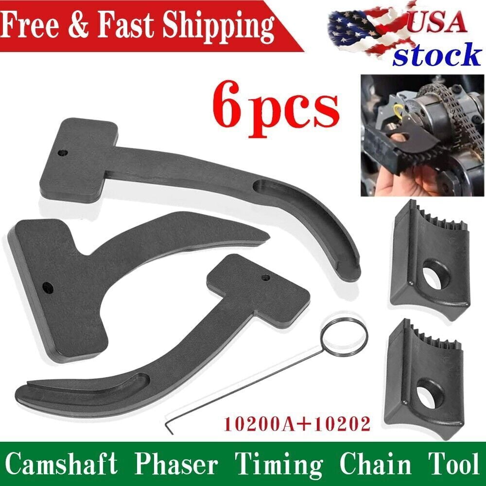 6X Timing Chain Phaser&Cam Locking Tool set for 3.6L Chrysler Jeep