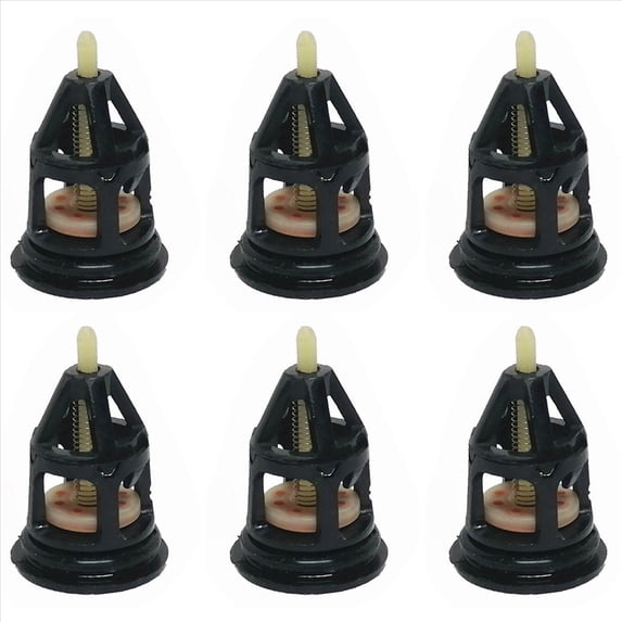 6X Turbocharged Intake Manifold Check Valve 9811908380 for 207//508/5008/3008 for C4 / C5 / DS3 / DS4,6 x intake manifold check valve,black