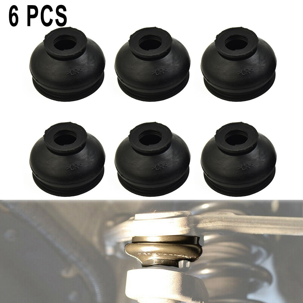 6X Universal Hq Rubber Tie Rod End Ball Joint Dust Boots Dust Cover