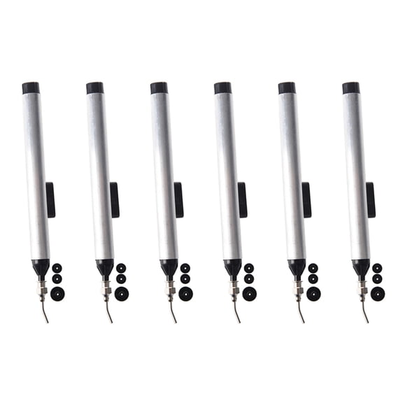 6X Vacuum SMD Pump Suction Pen Vacuum Tweezer Pick Up New