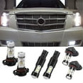 thumbnail image 1 of 6X White Led for Cadillac 2007-14 Fog Driving Drl Light Bulbs Combo Kit, 1 of 7