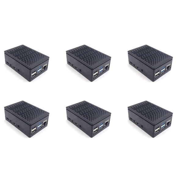 6X for Case Shell Box Enclosure Installable Cool Fan Aluminum HeatSink Enclosure for 4B