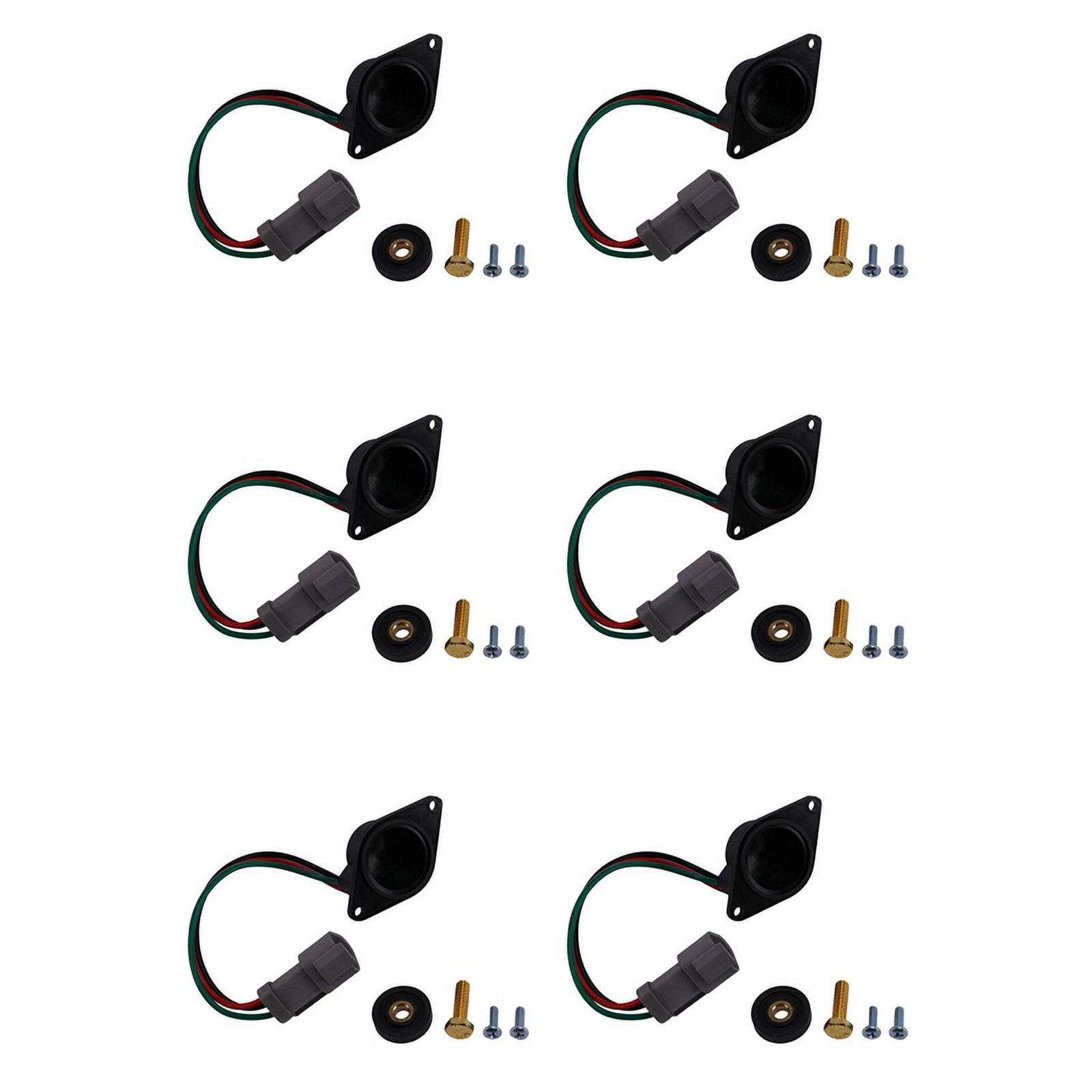 6X for Club Car Speed Sensor for ADC Motor Club Car IQ and Precedent 1027049-01 102265601 with Magnet Speed Sensor