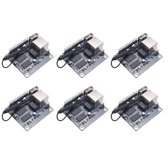 6X for Zero 512MB Development Board+Protective White Case ,H3 Quad Core Open-Source Mini Single Board Set
