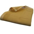thumbnail image 1 of 6x12 (Beige /Tan) Heavy Duty Mesh Tarp Net Sail Sun Shade Awning and Fence Screen Patio and Canopy Cover, 1 of 5