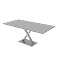 thumbnail image 1 of 6X3 Rectangular Conference Room Table With X Base Power And Data Unit, 1 of 5