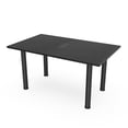 thumbnail image 1 of 6X3 Rectangular Conference Room Table With X Base Power And Data Unit, 1 of 5