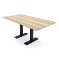 thumbnail image 1 of 6X3 Rectangular Conference Table With Metal T Bases And Power Module, 1 of 5