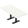thumbnail image 1 of 6X3 Rectangular Conference Table With Metal T Bases And Power Module, 1 of 5