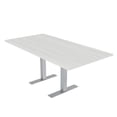 thumbnail image 1 of 6X3 Rectangular Conference Table With Metal T Bases And Power Module, 1 of 5