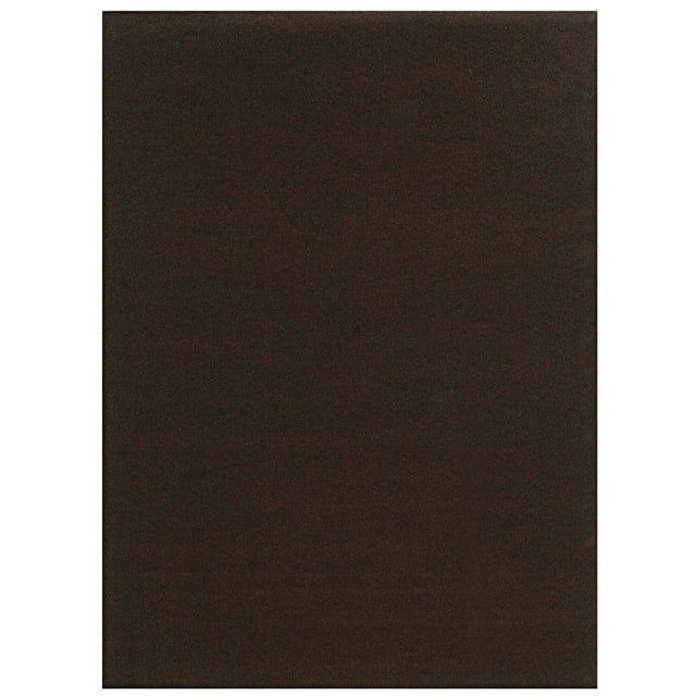 6X8 Chocolate Hobnail Indoor/Outdoor Area Rug