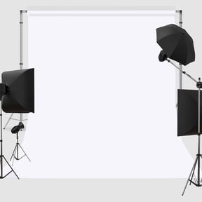 6X9FT White Backdrop Background for Photography Large Pure White Photo Backdrop Curtain Drapes High Density White Screen Backdrops for Party Portrait Photoshoots Booth Video Studio