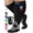 Black - Gray, variant on Mojo Compression Socks for Varicose Veins, Travel 20-30mmHg Black, 4X-Large